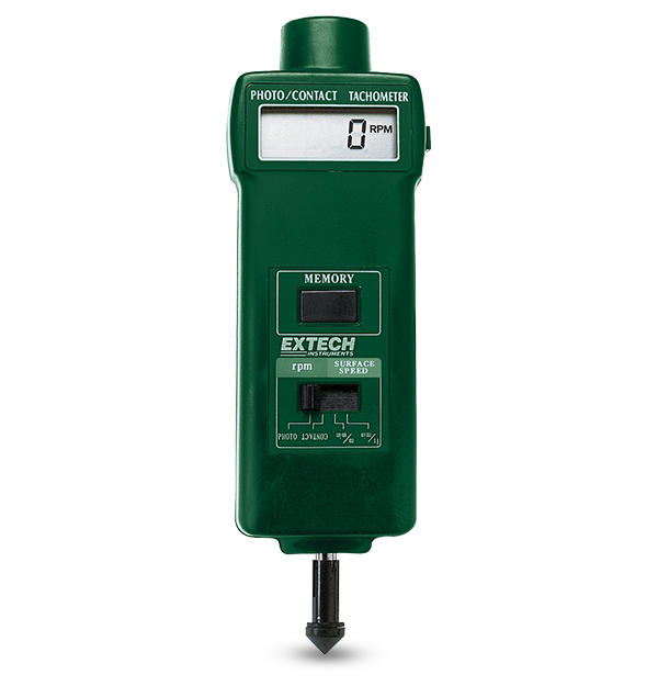 Extech 461895 : Tachymètre combiné par contact/photo laser