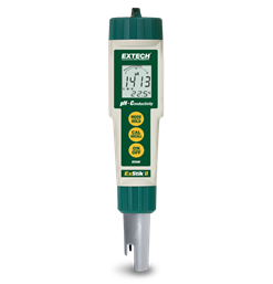 Extech EC500 : Appareil étanche de mesure du pH/de la conductivité ExStik<span>&reg;</span> II*