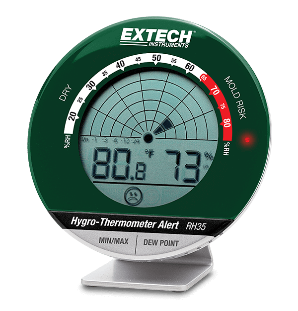 Assistance pour l alerte de l hygro thermometre de bureau Extech RH35 interrompue Teledyne FLIR